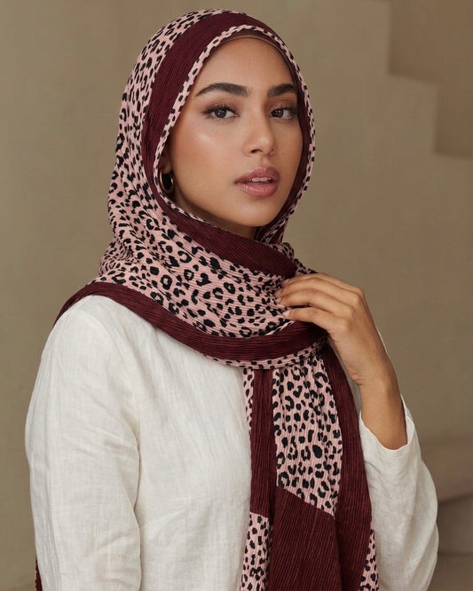 Pleated Summer Viscose Hijab