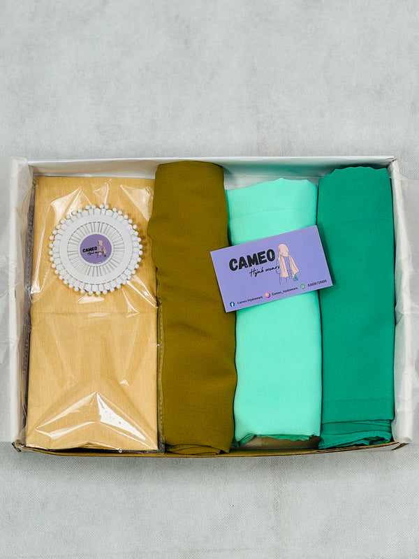 Hijab bundle with Free Pins