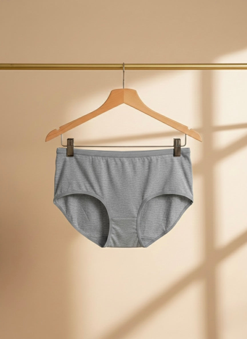 Plain Cotton Underwear – Soft Everyday Essential- Free Size