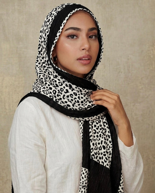 Pleated Summer Viscose Hijab