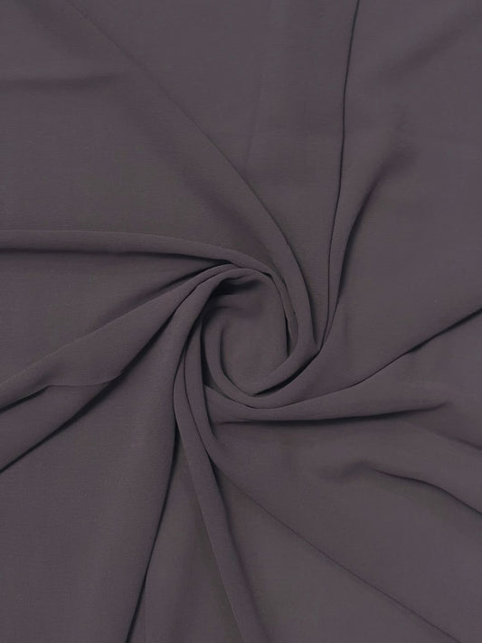 PREMIUM GEORGETTE HIJAB - GREY - Cameo Hijabwears