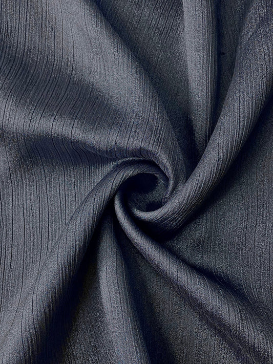 CRINKLE SILK - GRAPHITE