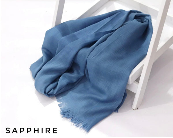 Turkish Lawn Sapphire - Cameo Hijabwears