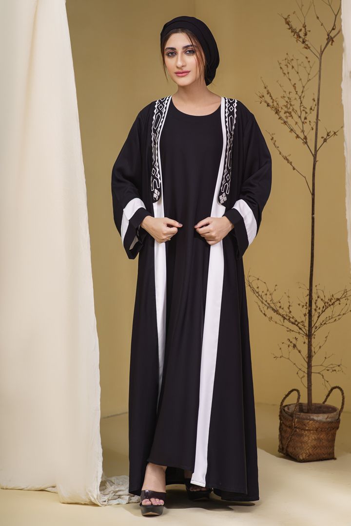 Elzina Black Abaya