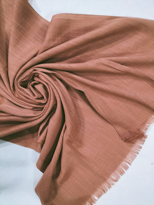 Turkish Lawn Hijab Copper - Cameo Hijabwears