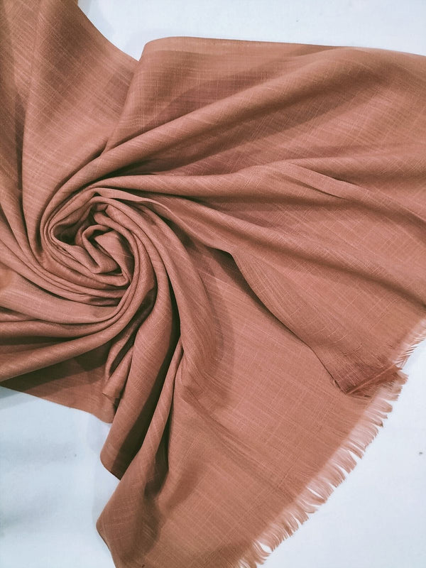 Turkish Viscose Lawn Hijab- Copper