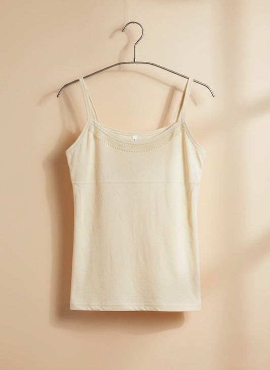 Basic Sleeveless Camisole for Women - Cameo