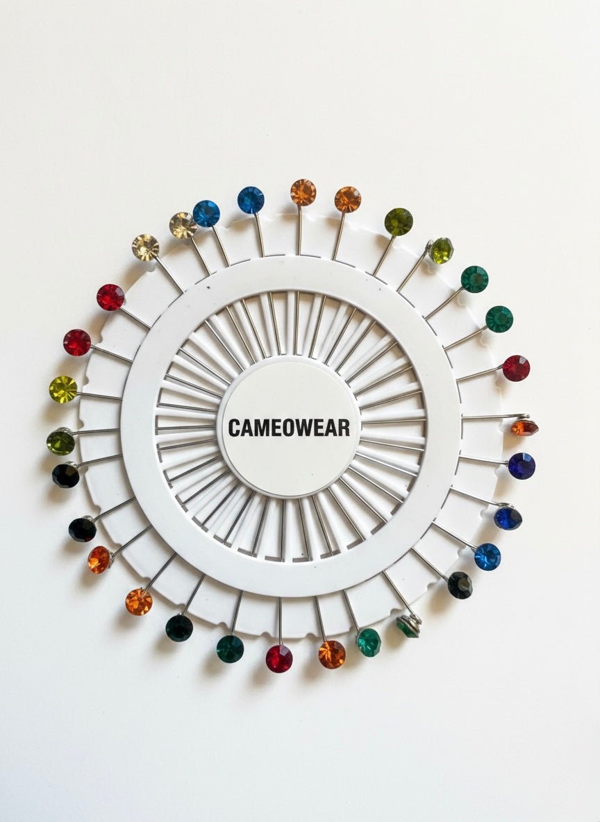 Diamond Hijab Pins - Cameo