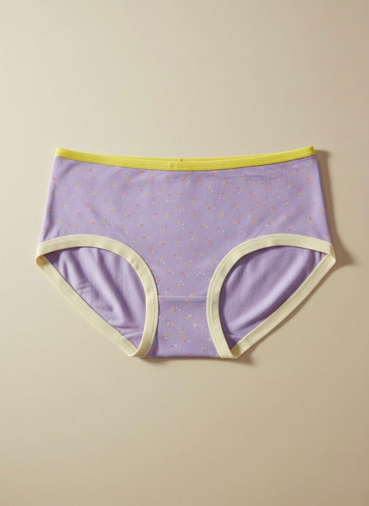 Imported Cotton Polka Panty - Free Size - Cameo