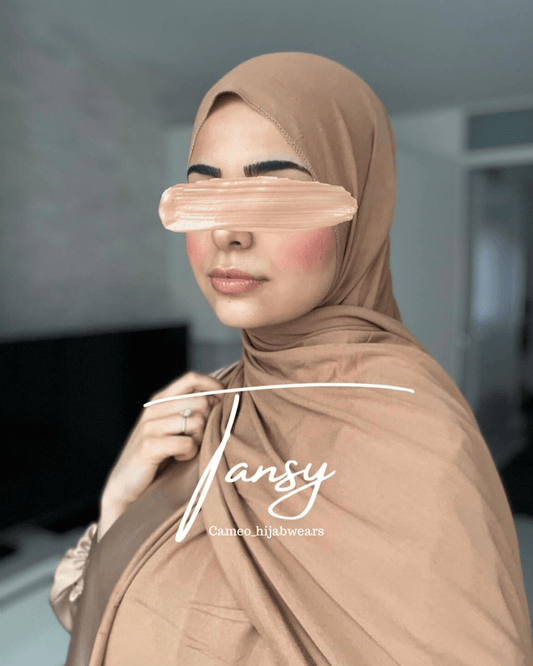 jersey Hijab Tansy - Cameo