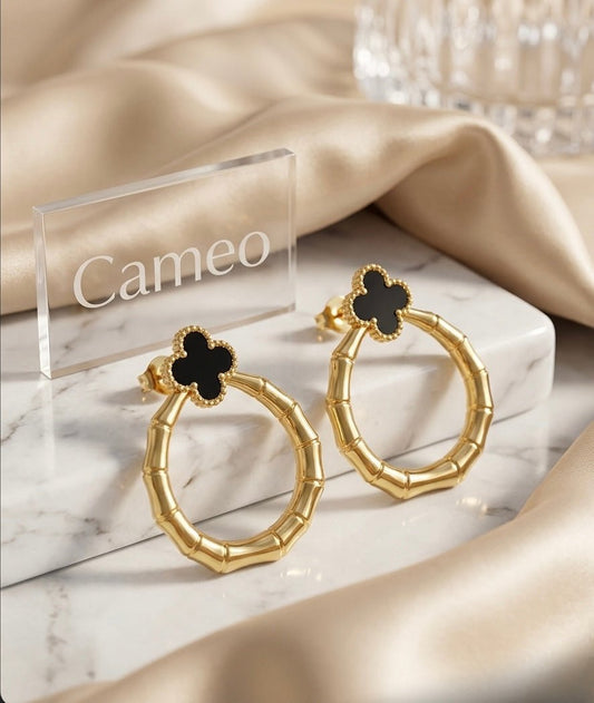 Minimal Stainless Steel Earing - Cameo