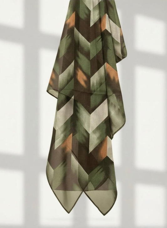 Moroccan Lawn Hijab - Cameo