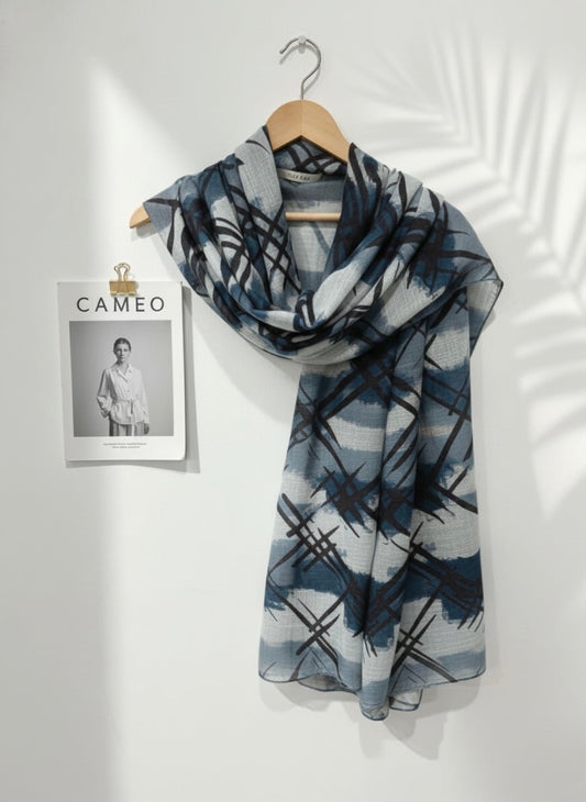 Moroccan Lawn Hijab - Cameo