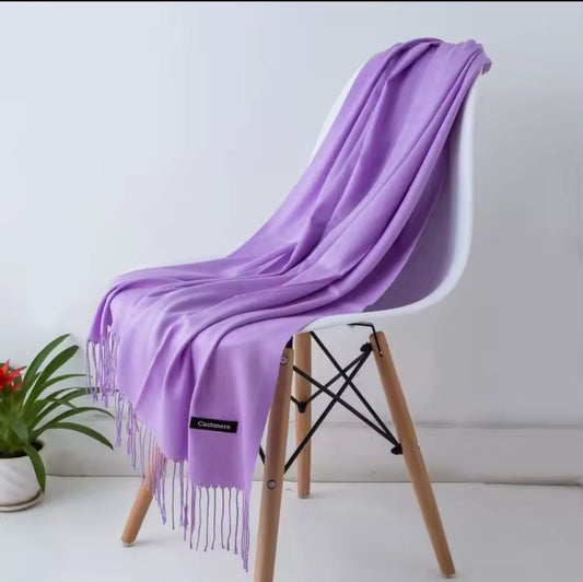 Pashmina Hijab - Lilac - Cameo