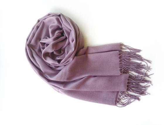 Pashmina Hijab - Mauve - Cameo