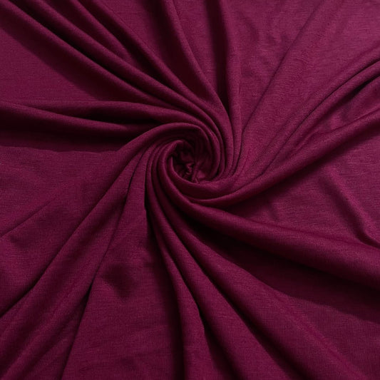 PLAIN JERSEY Hijab - MAROON - Cameo