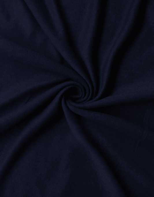 PLAIN JERSEY Hijab - NAVY BLUE - Cameo