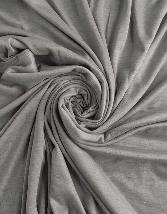 PLAIN JERSEY Hijab - SILVER GREY - Cameo
