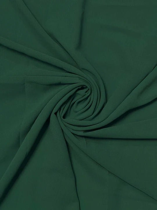 PREMIUM GEORGETTE - EMRALED GREEN - Cameo