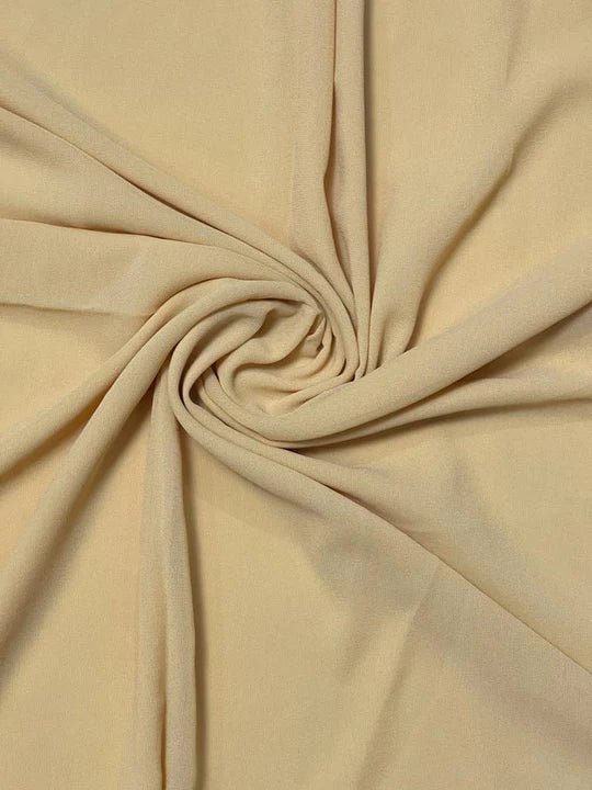 PREMIUM GEORGETTE HIJAB - BUTTER SCOTCH - Cameo