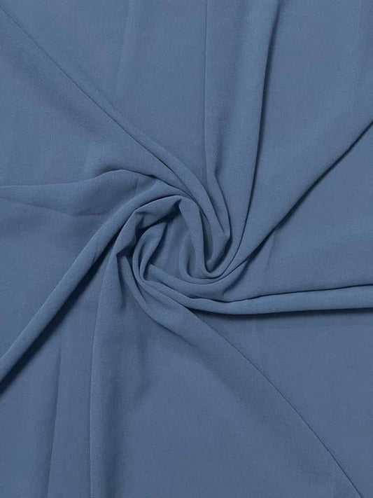 PREMIUM GEORGETTE HIJAB - CADET BLUE - Cameo