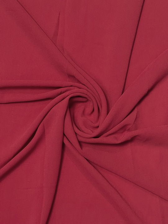 PREMIUM GEORGETTE HIJAB - CHERRY RED - Cameo