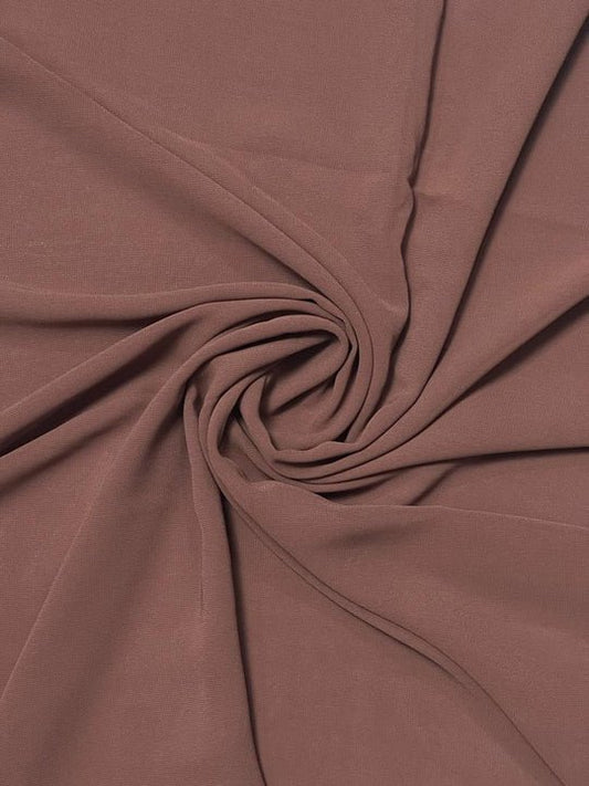 PREMIUM GEORGETTE HIJAB - CHESTNUT - Cameo