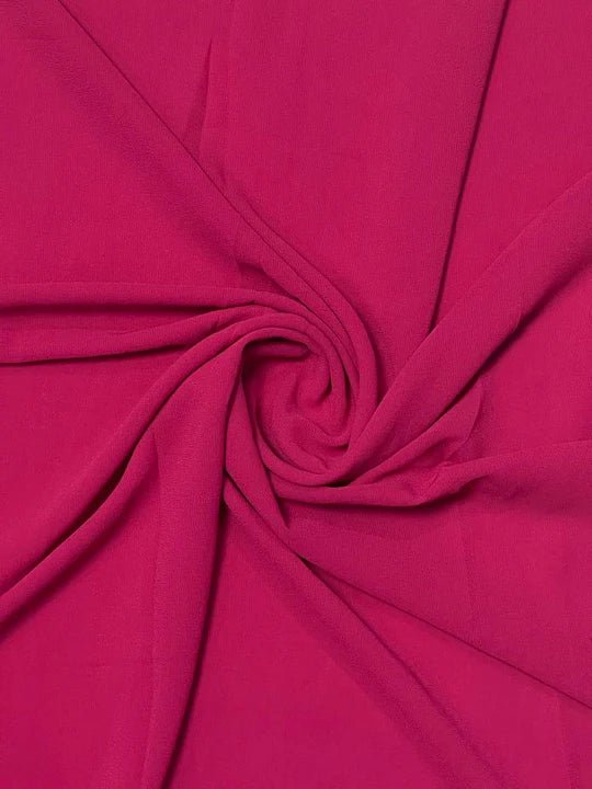 PREMIUM GEORGETTE HIJAB - FUCHSIA - Cameo