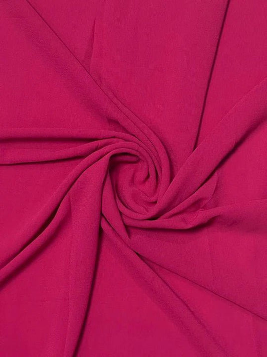 PREMIUM GEORGETTE HIJAB - FUCHSIA - Cameo