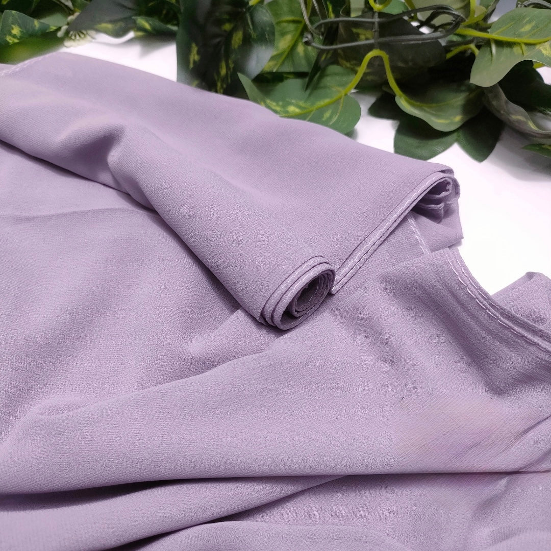PREMIUM GEORGETTE HIJAB - Lavender - Cameo