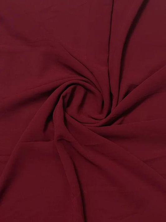 PREMIUM GEORGETTE HIJAB - MAROON - Cameo