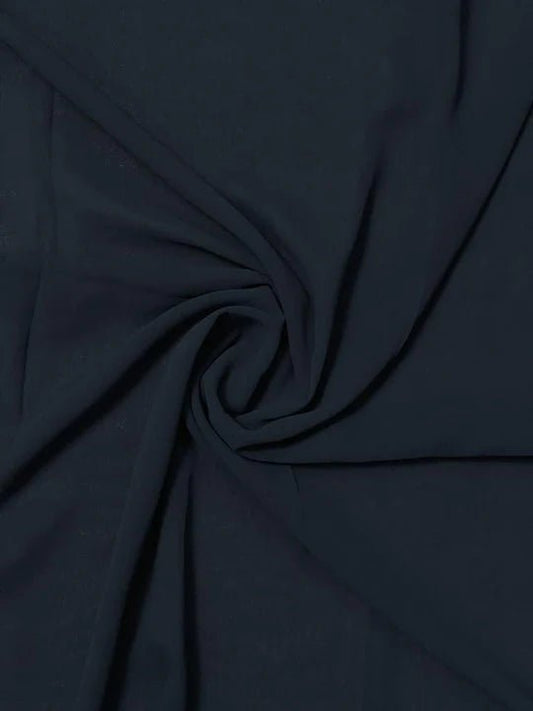 PREMIUM GEORGETTE HIJAB - NAVY BLUE - Cameo