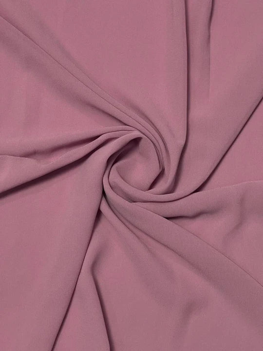 PREMIUM GEORGETTE HIJAB - SUGAR ROSE - Cameo