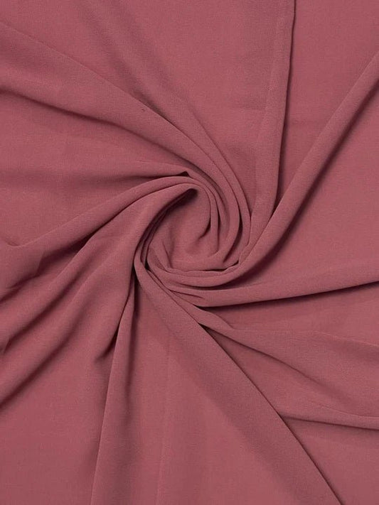 PREMIUM GEORGETTE HIJAB - VINTAGE PINK - Cameo
