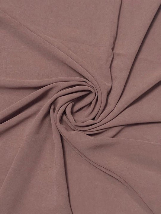 PREMIUM GEORGETTE - ROSE TAUPE - Cameo