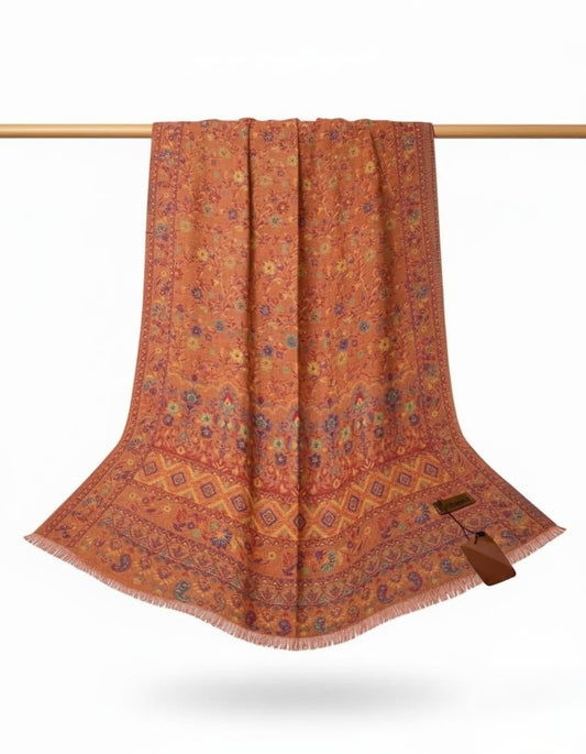 Printed khani Cashmere - Cameo