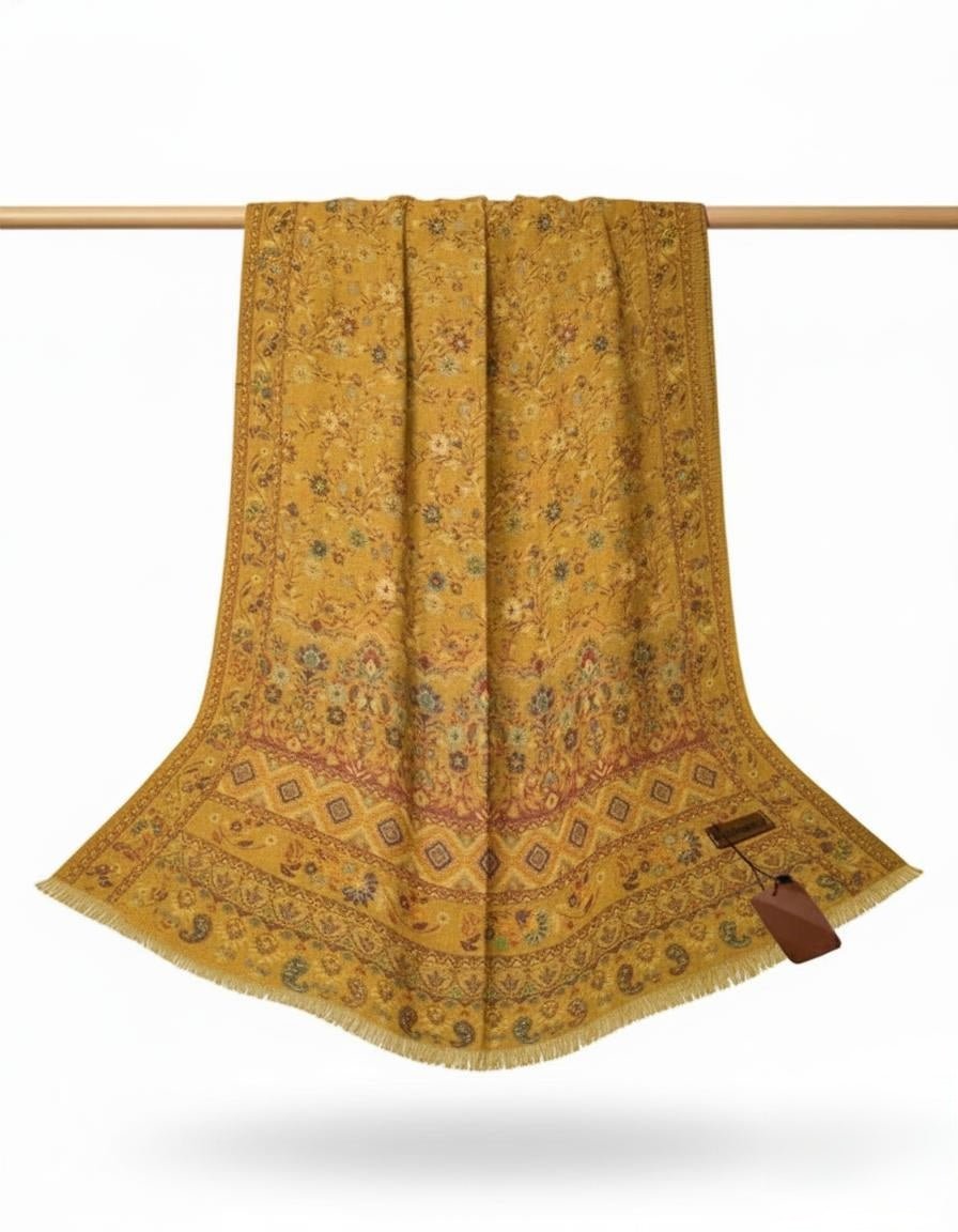 Printed khani Cashmere - Cameo