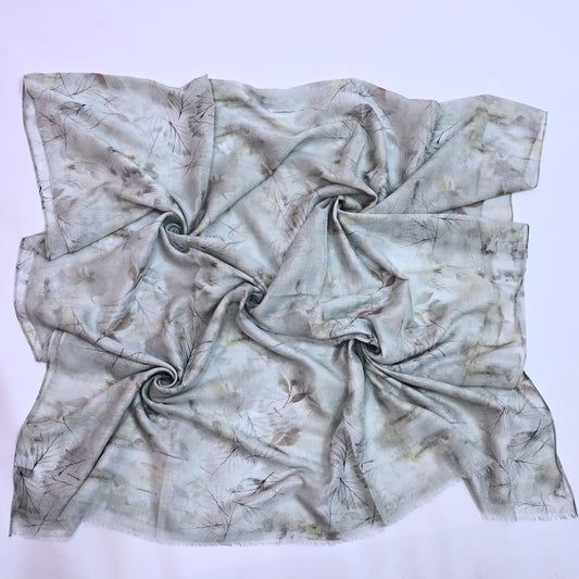 Printed Lawn Hijab - Cameo