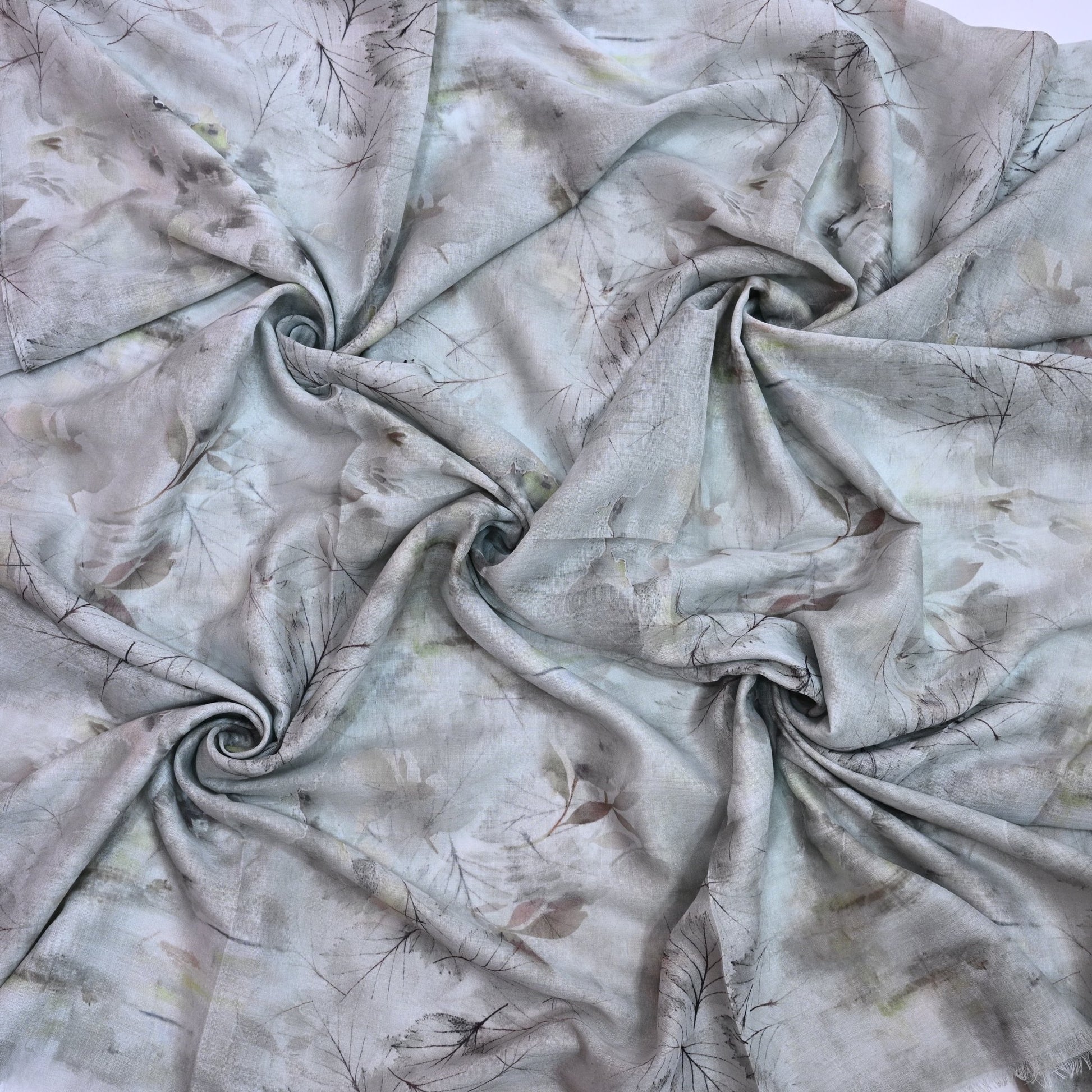 Printed Lawn Hijab - Cameo