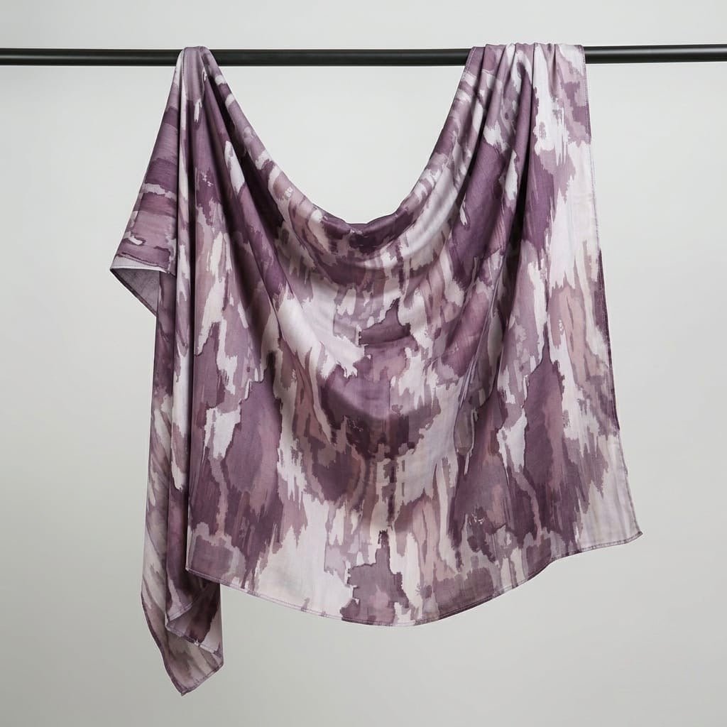Printed Organza Silk - Soft Sheer Fancy Hijab - Cameo