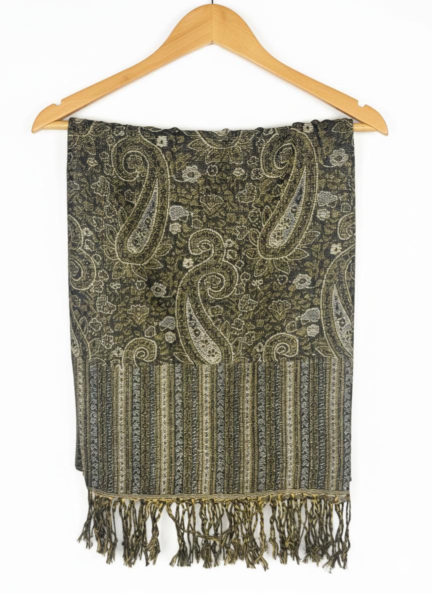 Printed Pashmina Hijab - Cameo
