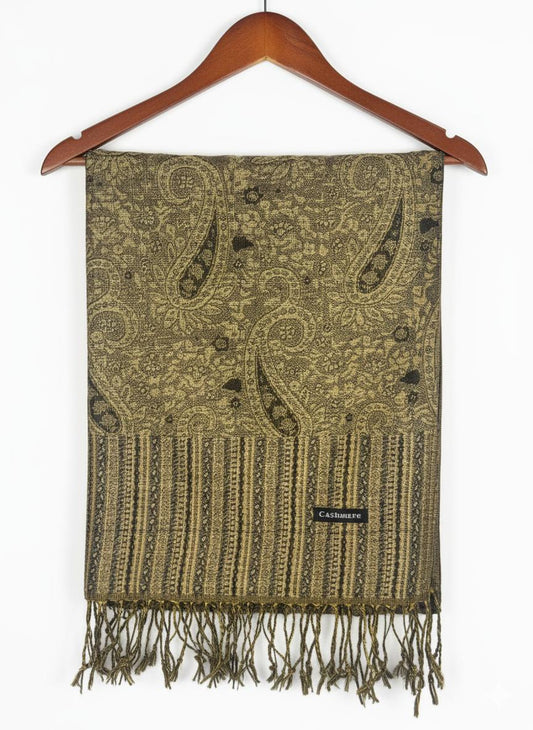 Printed Pashmina Hijab - Cameo