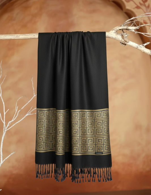 Printed Pashmina Hijab - Cameo