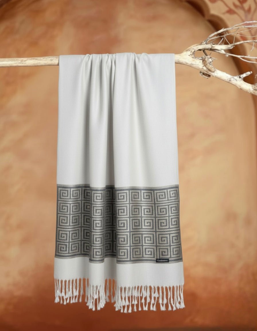 Printed Pashmina Hijab - Cameo