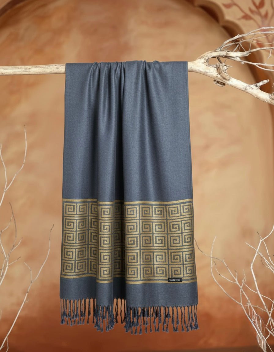 Printed Pashmina Hijab - Cameo