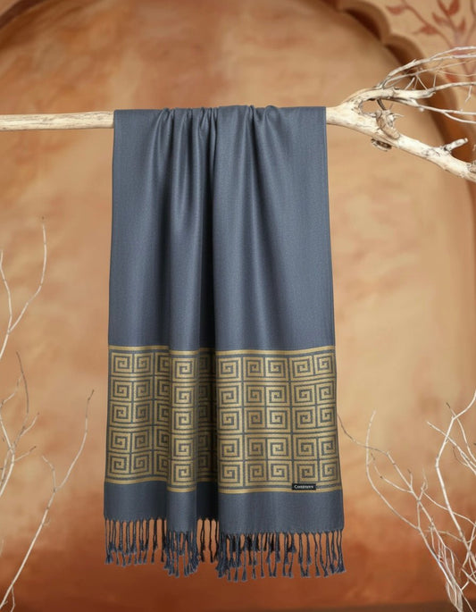 Printed Pashmina Hijab - Cameo