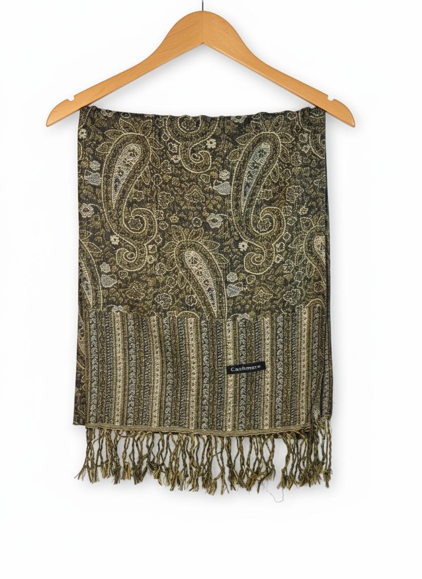 Printed Pashmina Hijab - Cameo