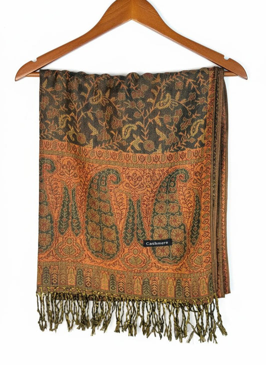 Printed Pashmina Hijab - Cameo