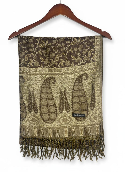 Printed Pashmina Hijab - Cameo