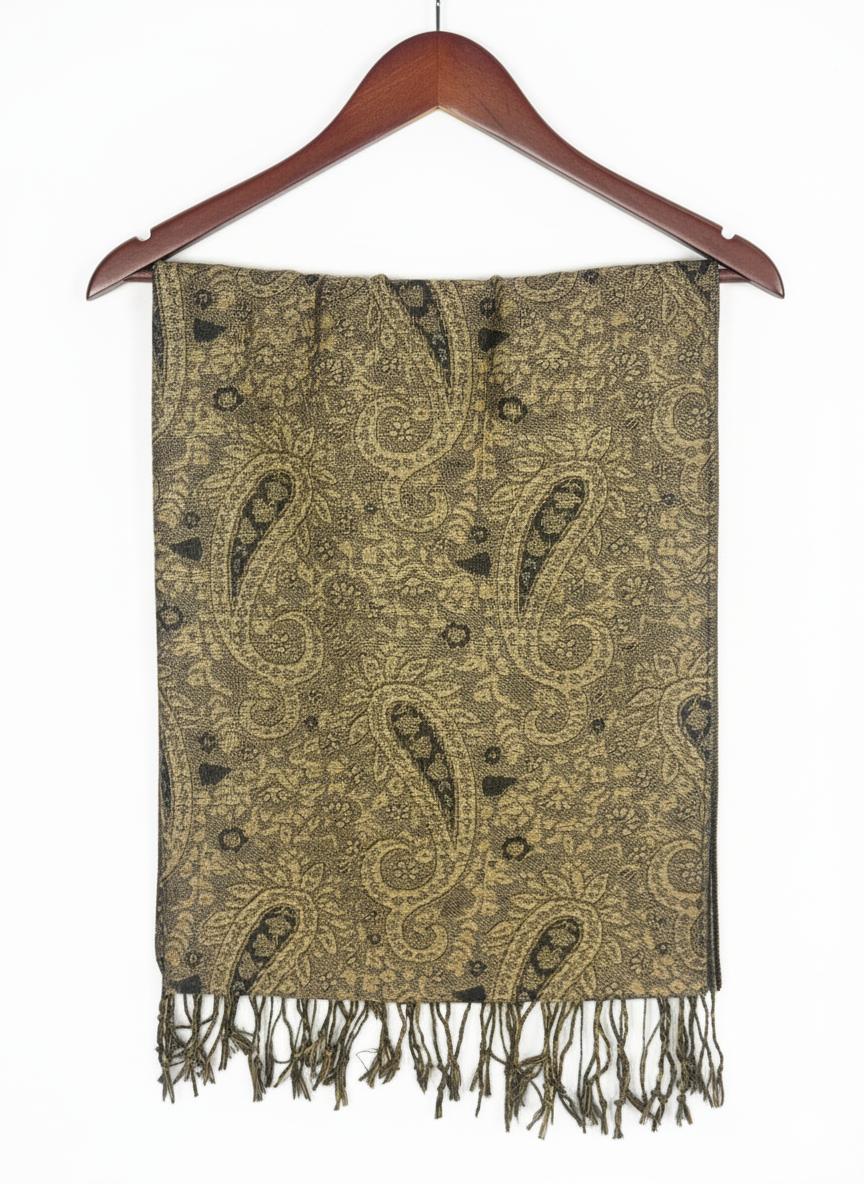 Printed Pashmina Hijab - Cameo
